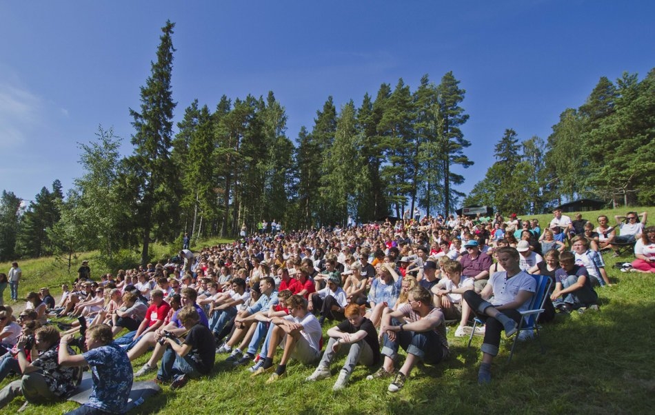 Egy korábbi fotó a táborról