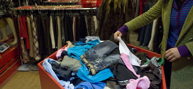 Összeomolhat a használt ruhák piaca