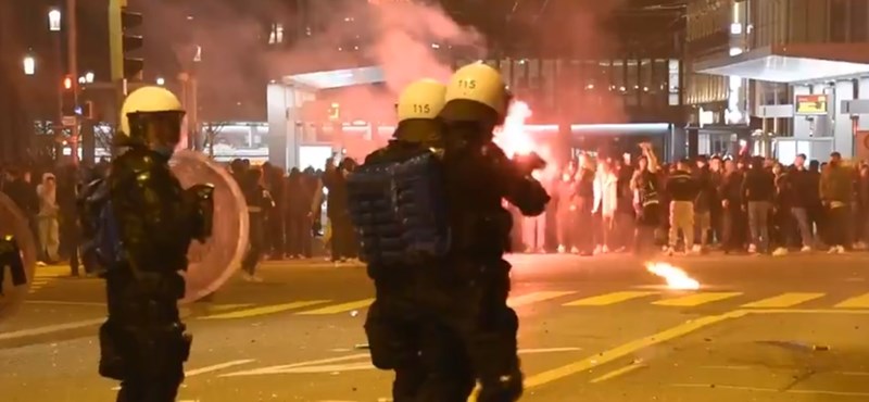 Tear gas, a rubber bullet was fired against restrictions against protesters in St. Gallen