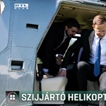 They do not reveal how many times Szijjártó used the police helicopter