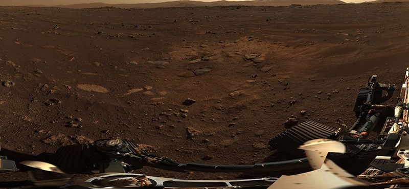 Perseverance sent home a stunning photo of Mars