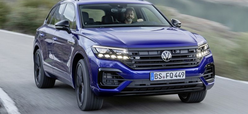 Beárazták a 462 lóerős új zöld rendszámos VW Touareget