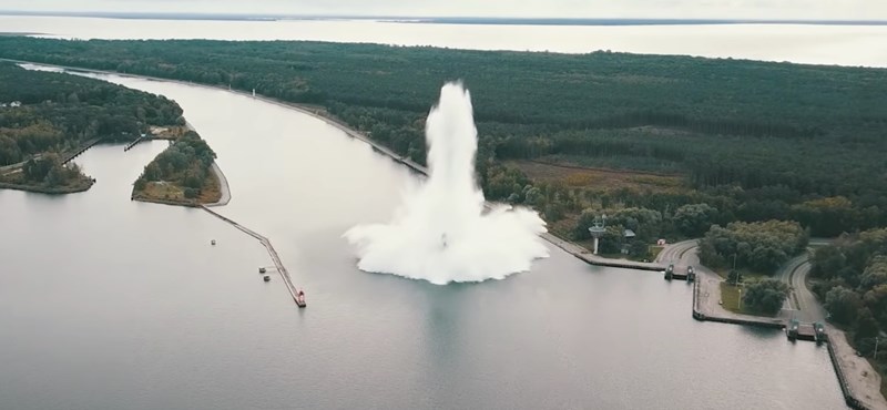 Video: The largest bomb of WWII to date exploded during disarmament