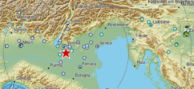 Also in Italy, the earth moved after the earthquake in Croatia