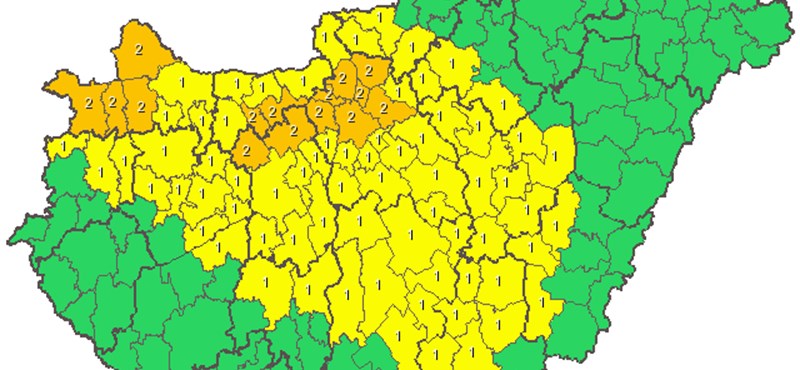 időjárás riasztási térkép Idojaras Riasztasi Terkep Europa Terkep időjárás riasztási térkép