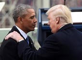 Barack Obama elegánsan kitessékeli Donald Trumpot a Fehér Házból