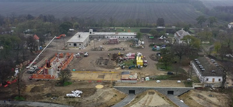 See in a video of a drone how much construction is being carried out on the property of the Orbán family