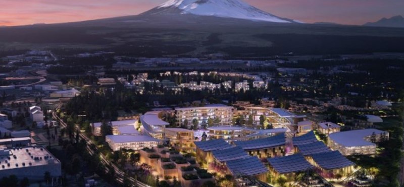 Okosvárost épít a Toyota a Fuji hegynél