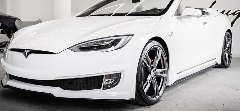 Az eddigi legszebb kabriót csinálták az olaszok a Tesla Model S-ből