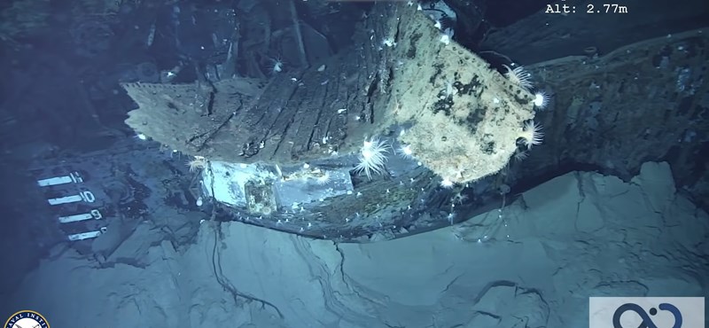 At 4700 meters depth they found a legendary shipwreck in the Pacific Ocean 